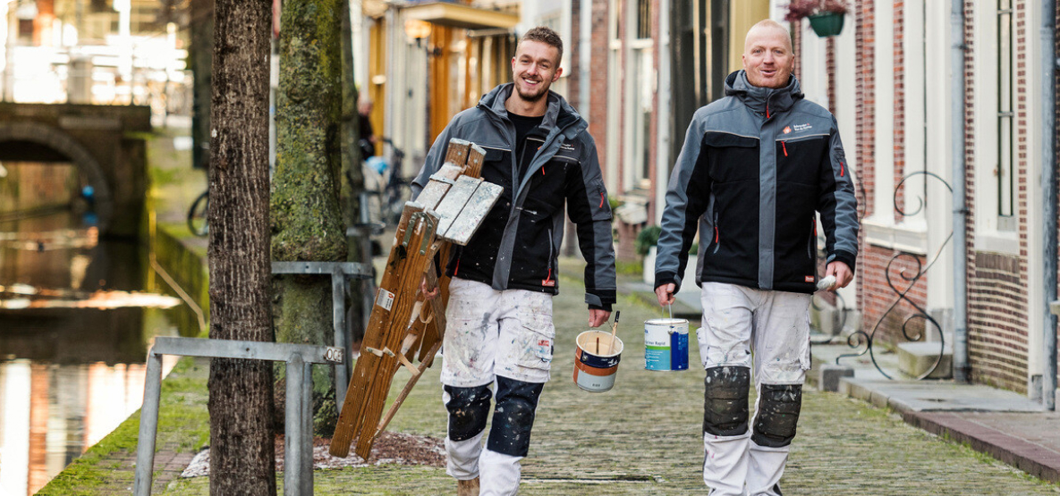 Kwaliteit schilderwerk, zowel buiten als binnen