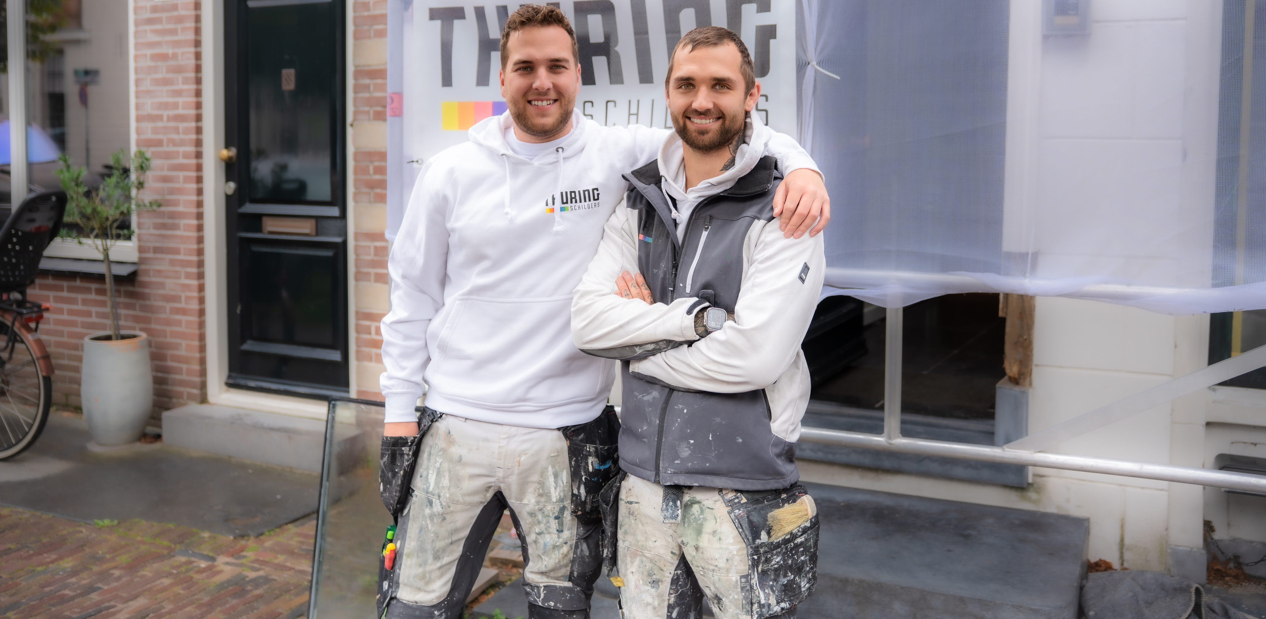 Kwaliteit schilderwerk, zowel buiten als binnen